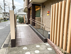 玄関のスロープ設置