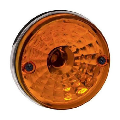 LANTERNA LATERAL RANDON SEM SUPORTE LISA AMARELA