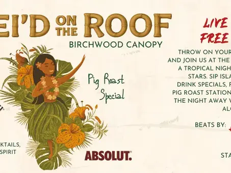 Rooftop Luau: 9/12