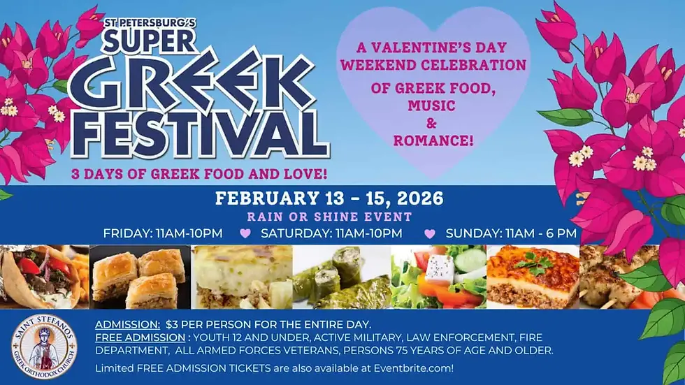 St. Pete's SUPER Greek Festival