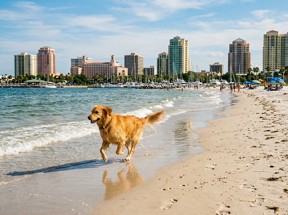 Discover the Best St. Pete Pet Beaches for You and Your Furry Friend