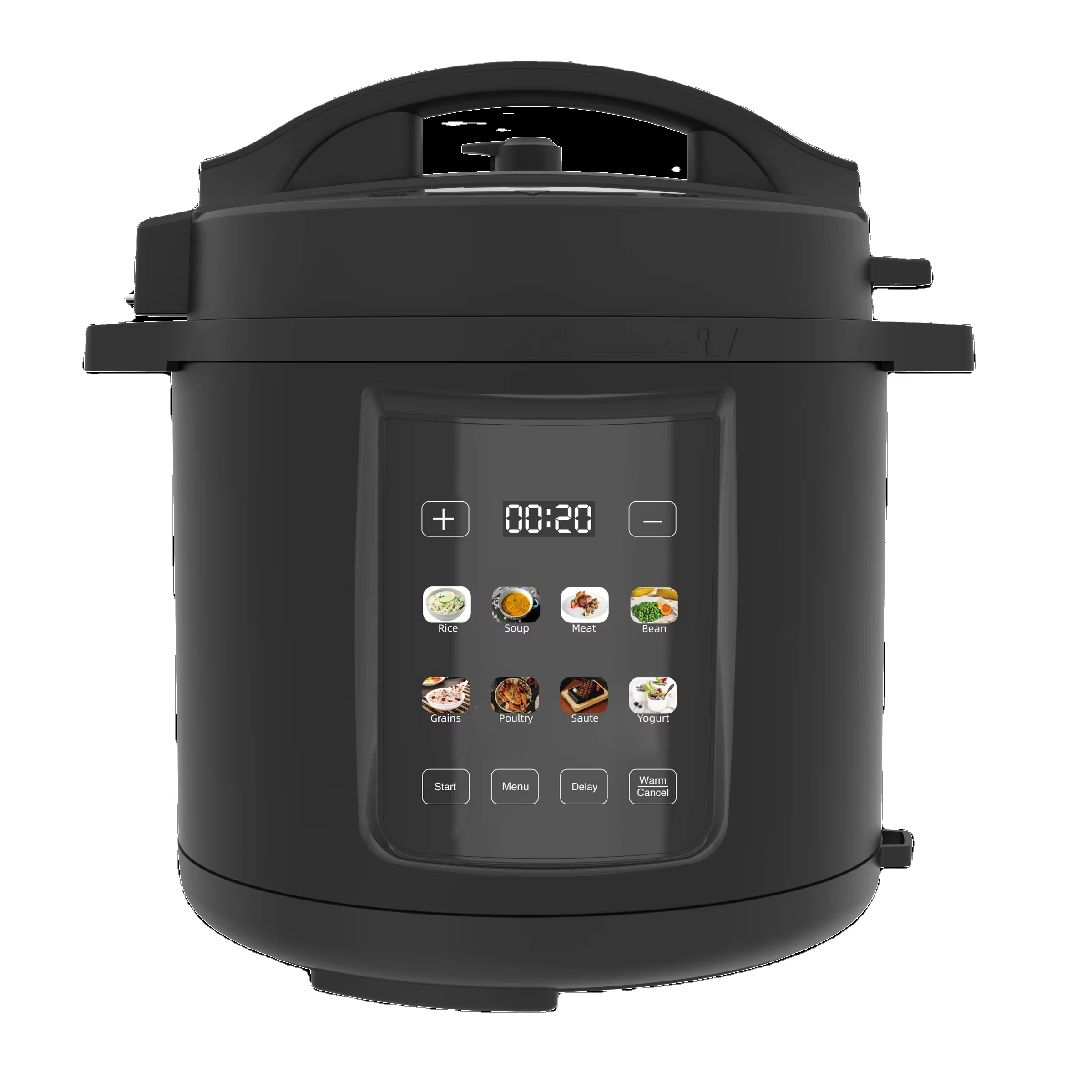 6L Stainless Steel Digital Electric Pressure Cooker 17-in-1 Programmable Colorfu