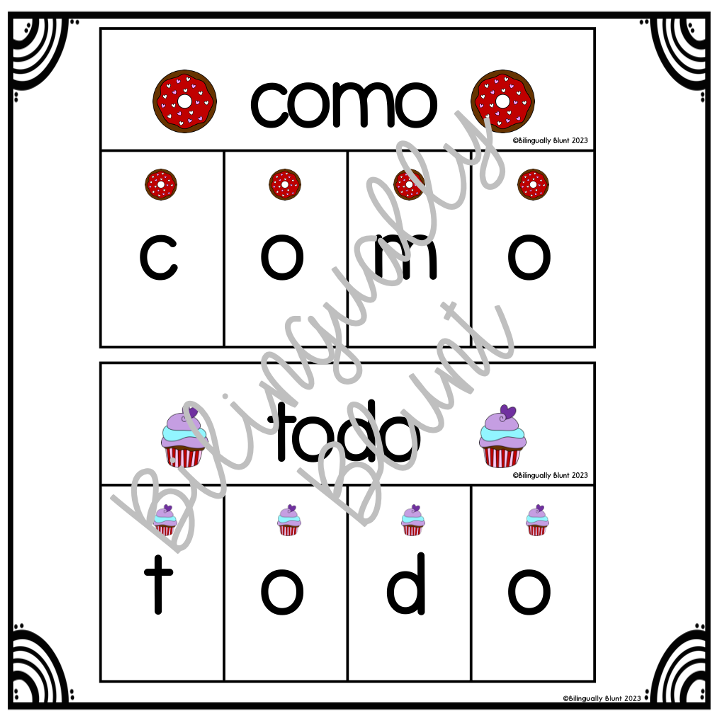 Thumbnail: Valentine's Day Themed High Frequency Word Puzzles - Spanish | Kinder | 1st