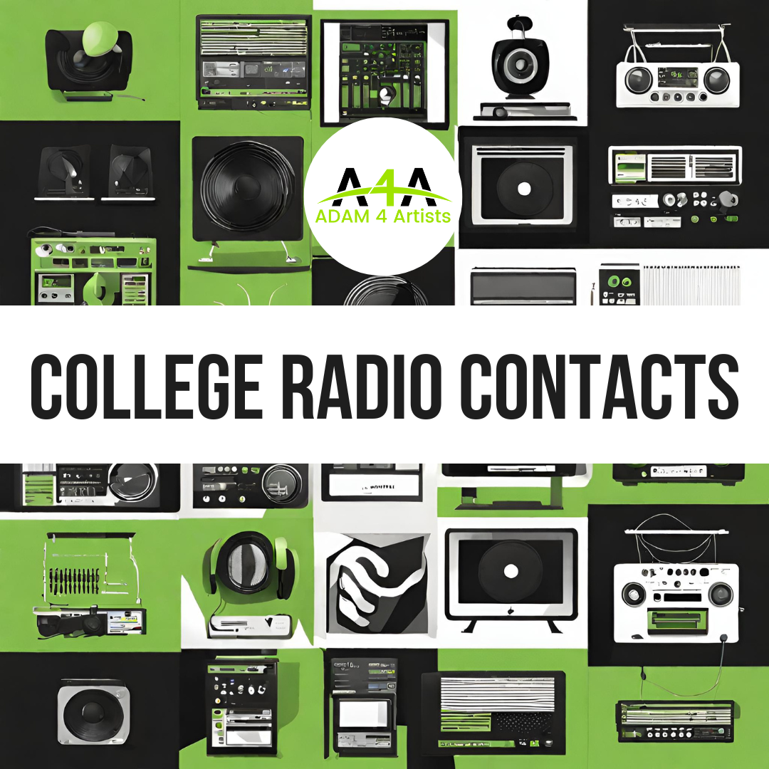 ADAM 4 Artists College Radio Contacts