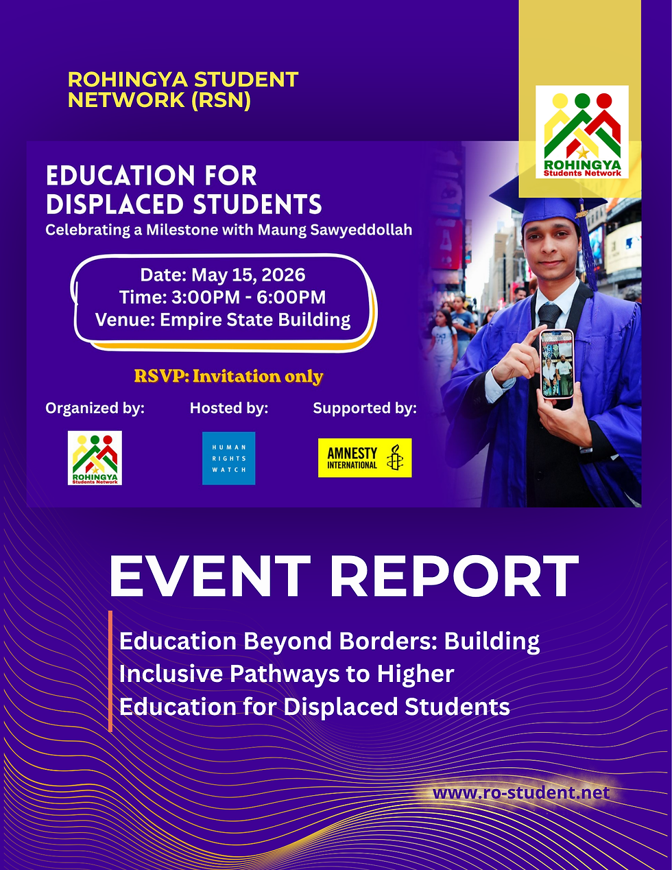 Cover photo of Education for Displaced Student