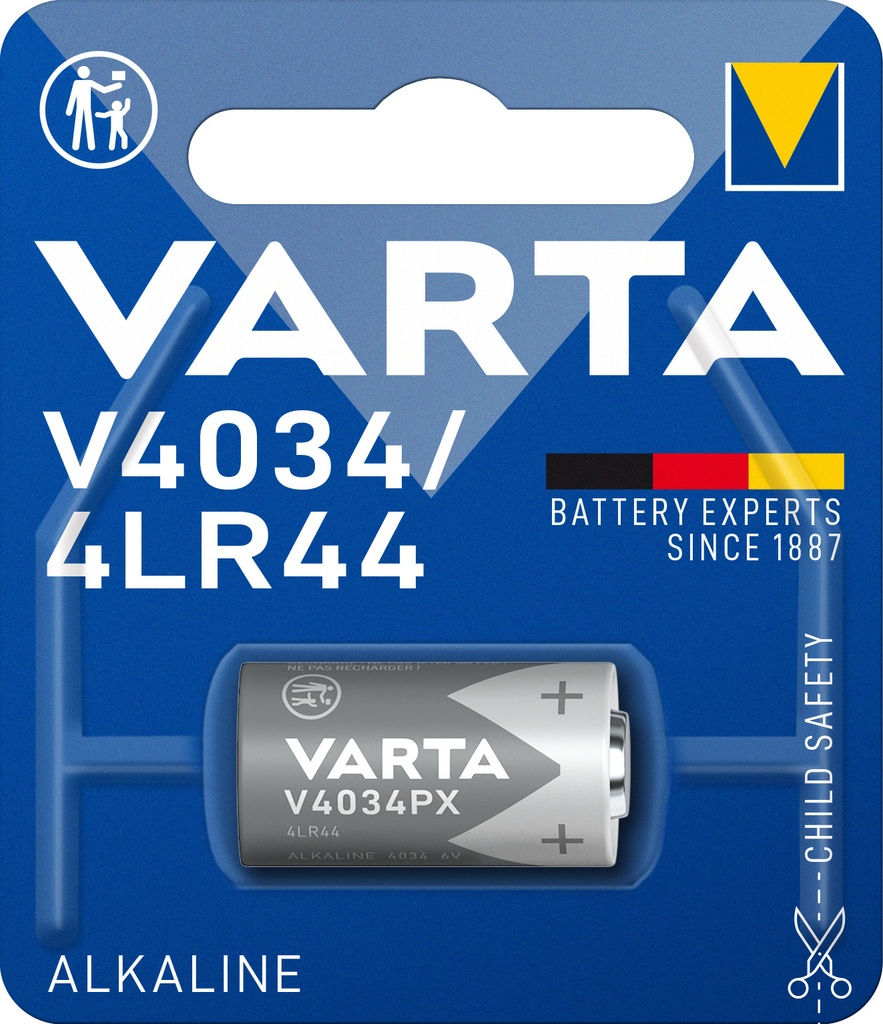 Alkaline V4034/4LR44