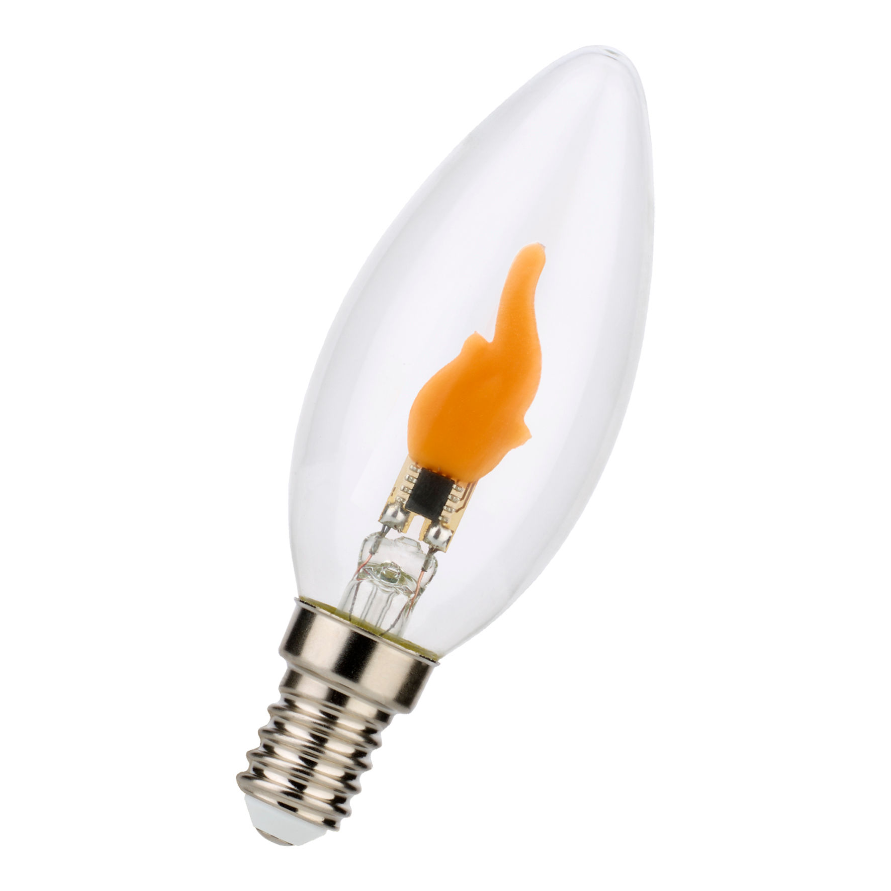 C35 Kaars E14 0.5W Helder Flicker Flame