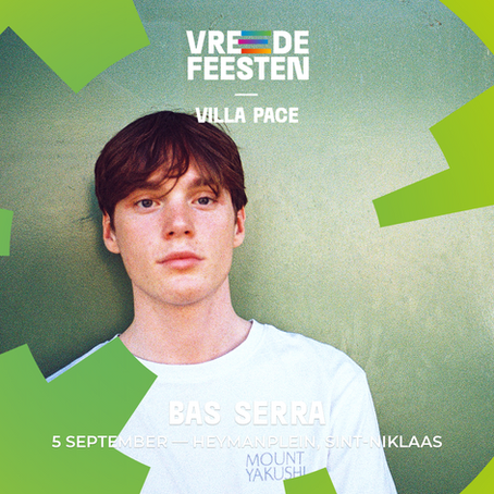 Bas Serra zaterdag 5 september @Heymanplein