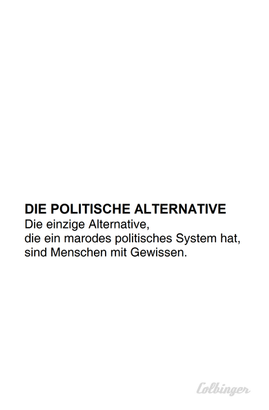 Aphorismus Colbinger Stimme Songwriter