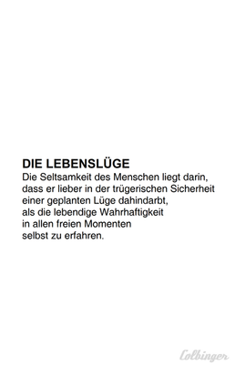 Aphorismus Colbinger Stimme Songwriter Lyriker Gitarrist Liedermacher Autor