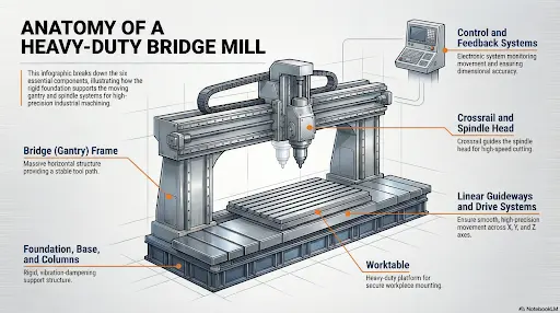 Heavy-Duty Bridge Mill