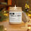 Thumbnail: Vanilla Bean Scented Candle - Eco-Friendly 9oz Soy Wax