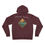 Thumbnail: Take a hike maroon hoodie flat back