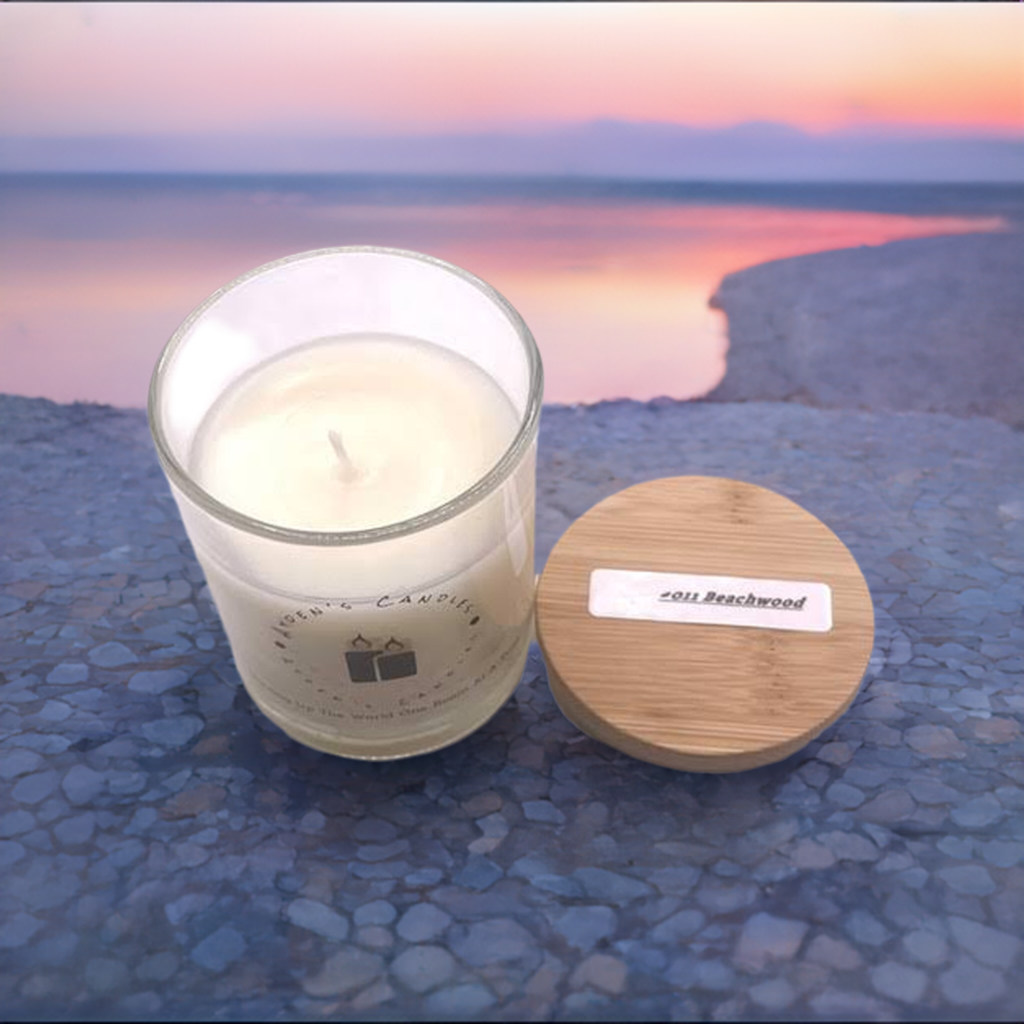 #011-Beachwood Scented Candle