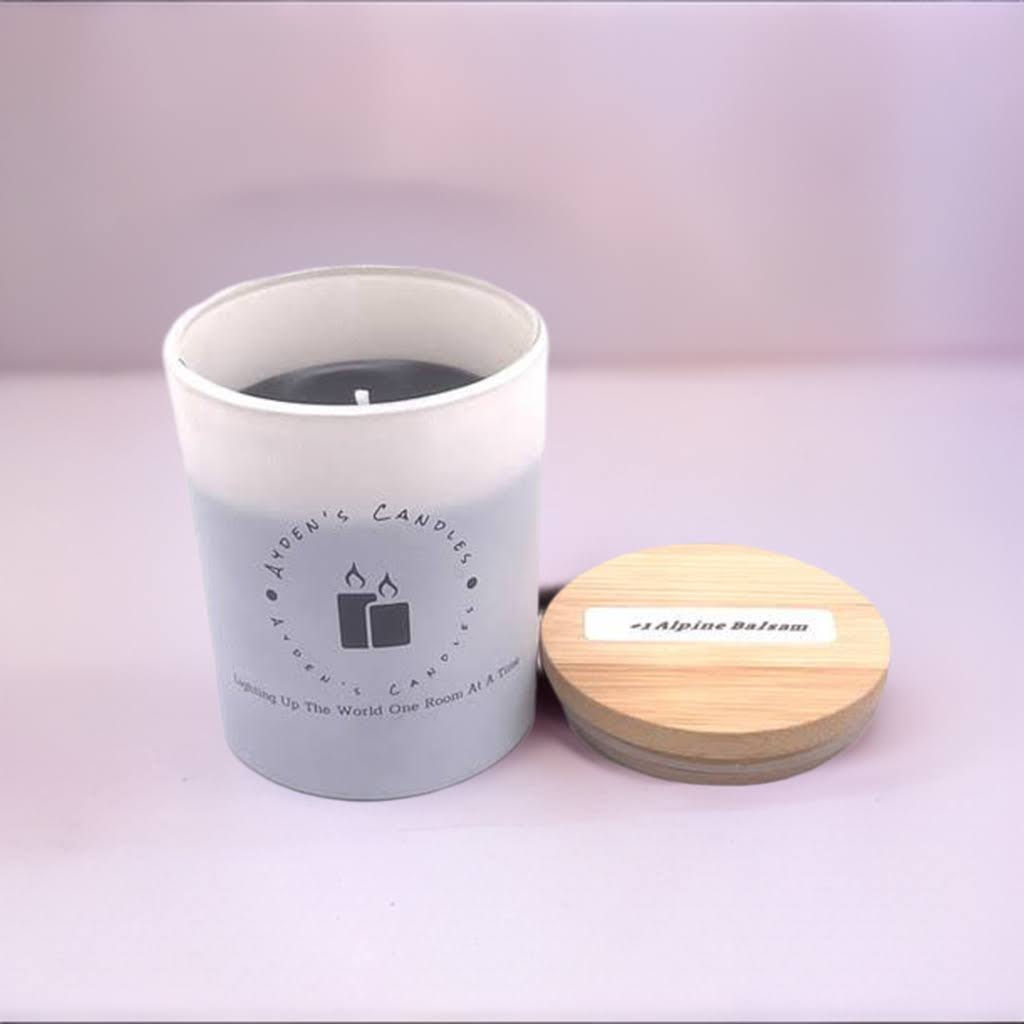 #001-Alpine Balsam Scented Candle