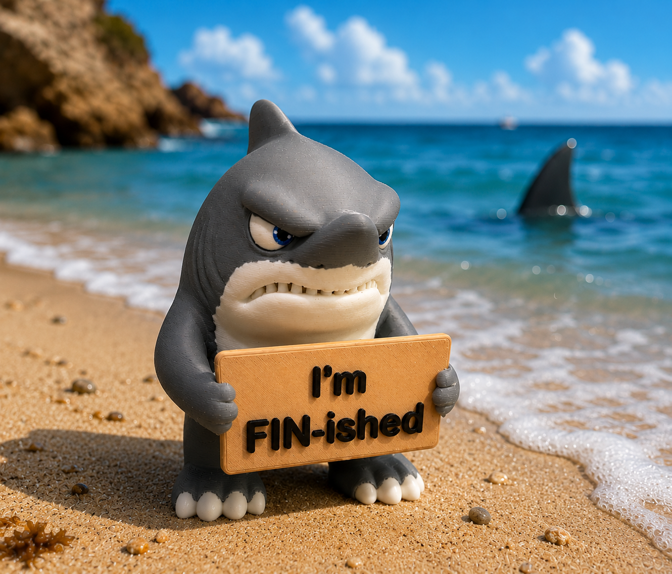 I'm Fin-ished Shark