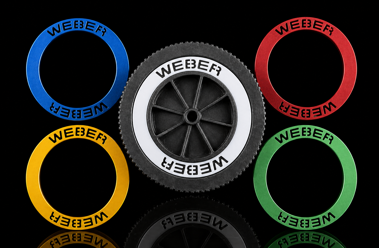 Weber Wheel Inserts 6"/ set of 2