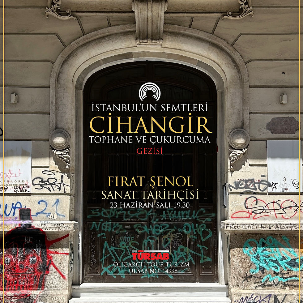İstanbul'un Semtleri: Cihangir, Tophane ve Çukurcuma