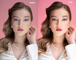 headshot retouching