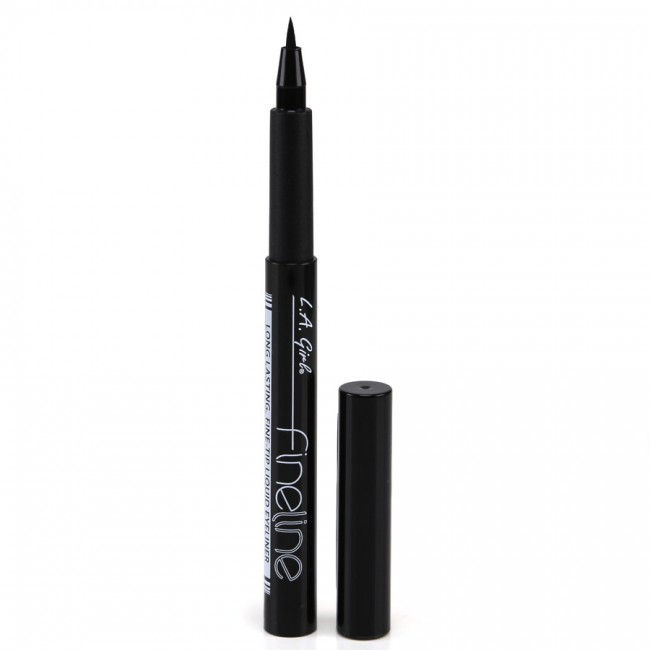 Fineline Liquid Eyeliner Black lagirlcosmeticsnz