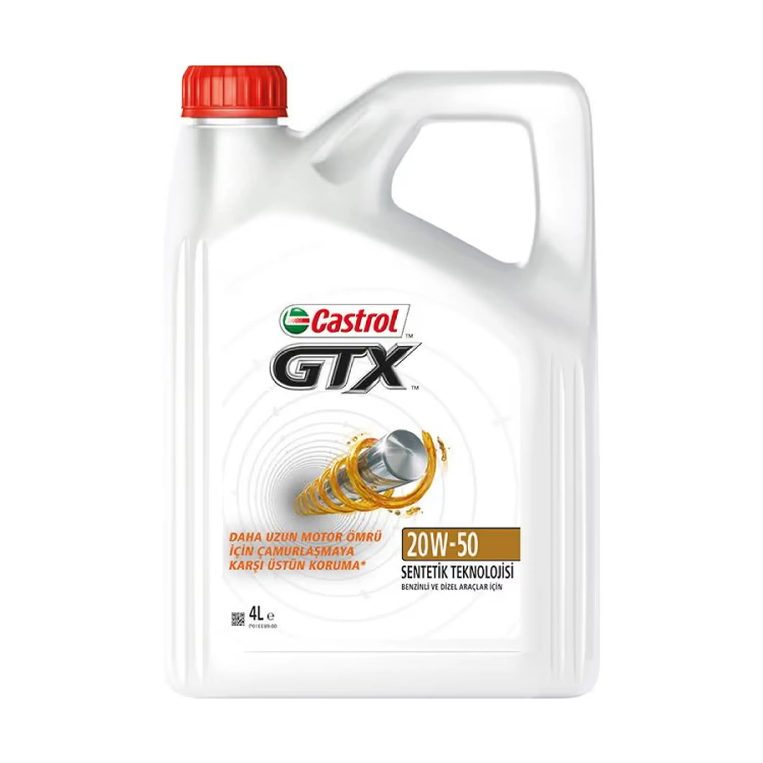Castrol GTX 20W-50 Motor Yağı 4L