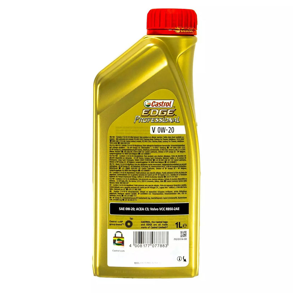Küçük resim: Castrol EDGE Professional V 0W-20 Motor Yağı 1L