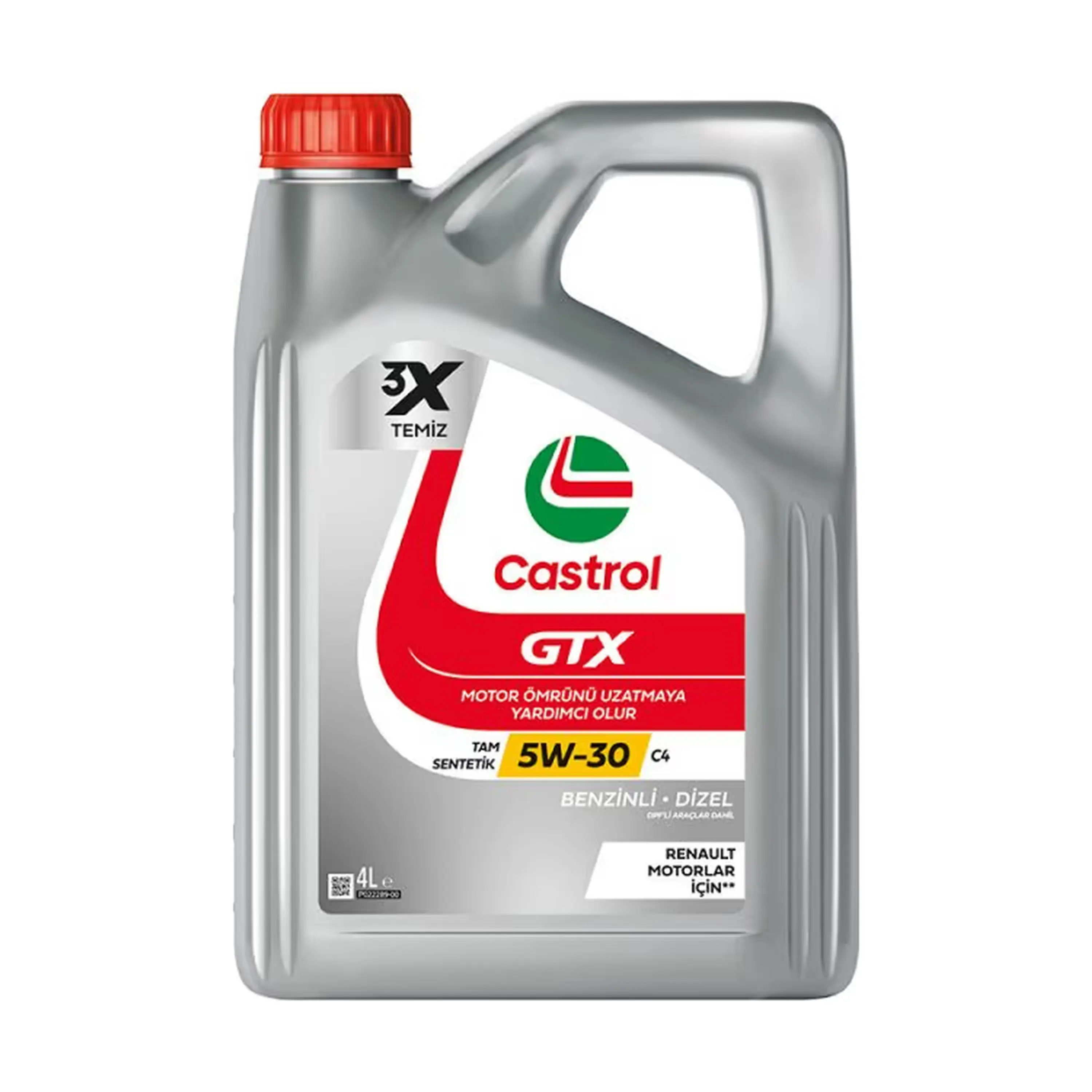 Castrol GTX 5W-30 C4 Motor Yağı 4L