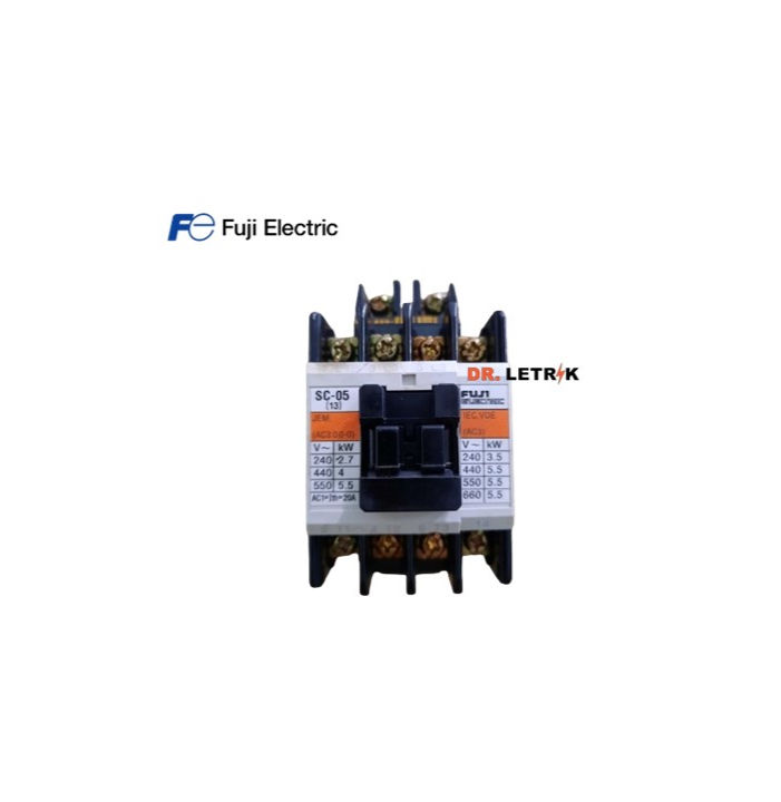 FUJI SC-05 AC3 12A 5.5KW 7.5HP Magnetic Contactor