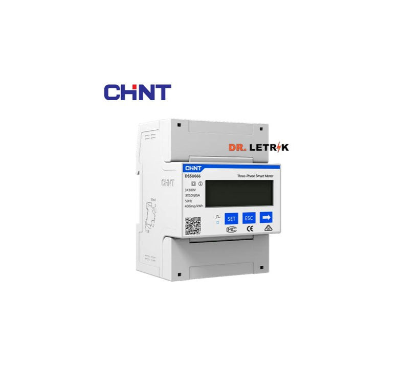 CHINT DTSU666 Din Rail kWh Three Phase Digital Meter