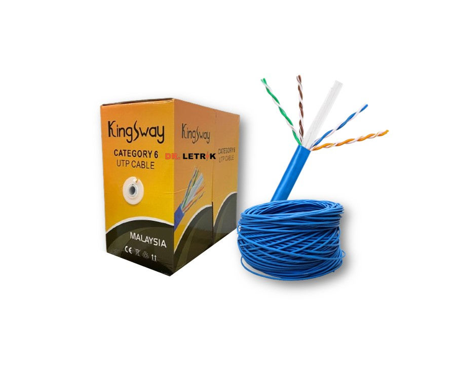 KINGSWAY Cat6 Category 6 UTP Lan Network Cable