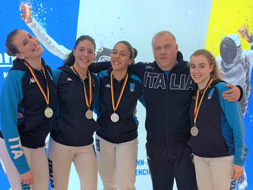 Letizia Campani vince in Coppa del Mondo in Germania con l'Italia a squadre di spada