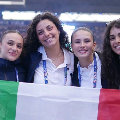 Irene Bertini inizia la sua avventura alle Universiadi con la Cerimonia di Apertura.
