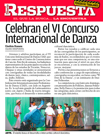 Celebran VI Concurso