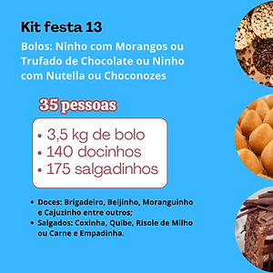Kit 13 - 35 pessoas