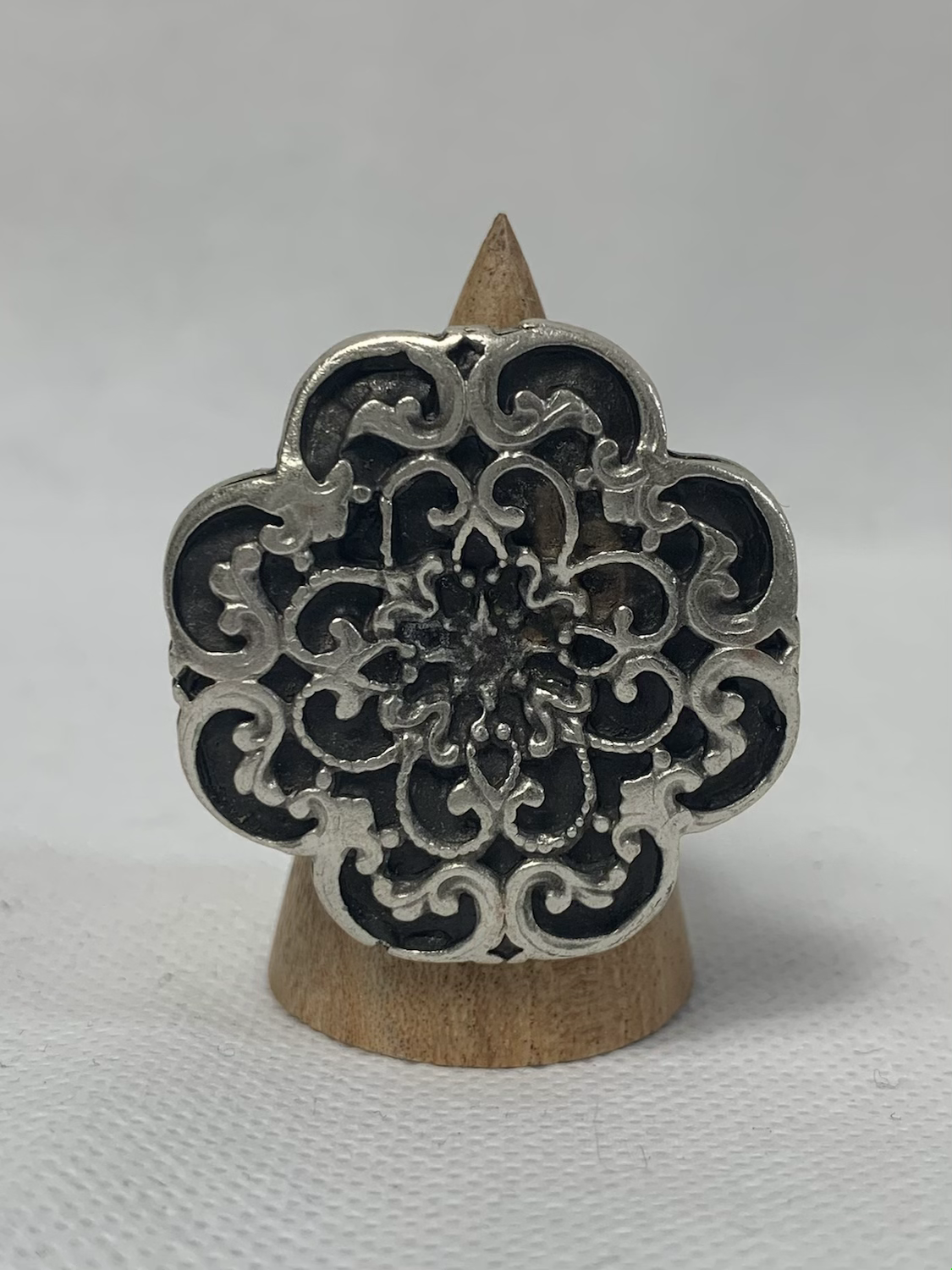 Large Arabic Rose Ring