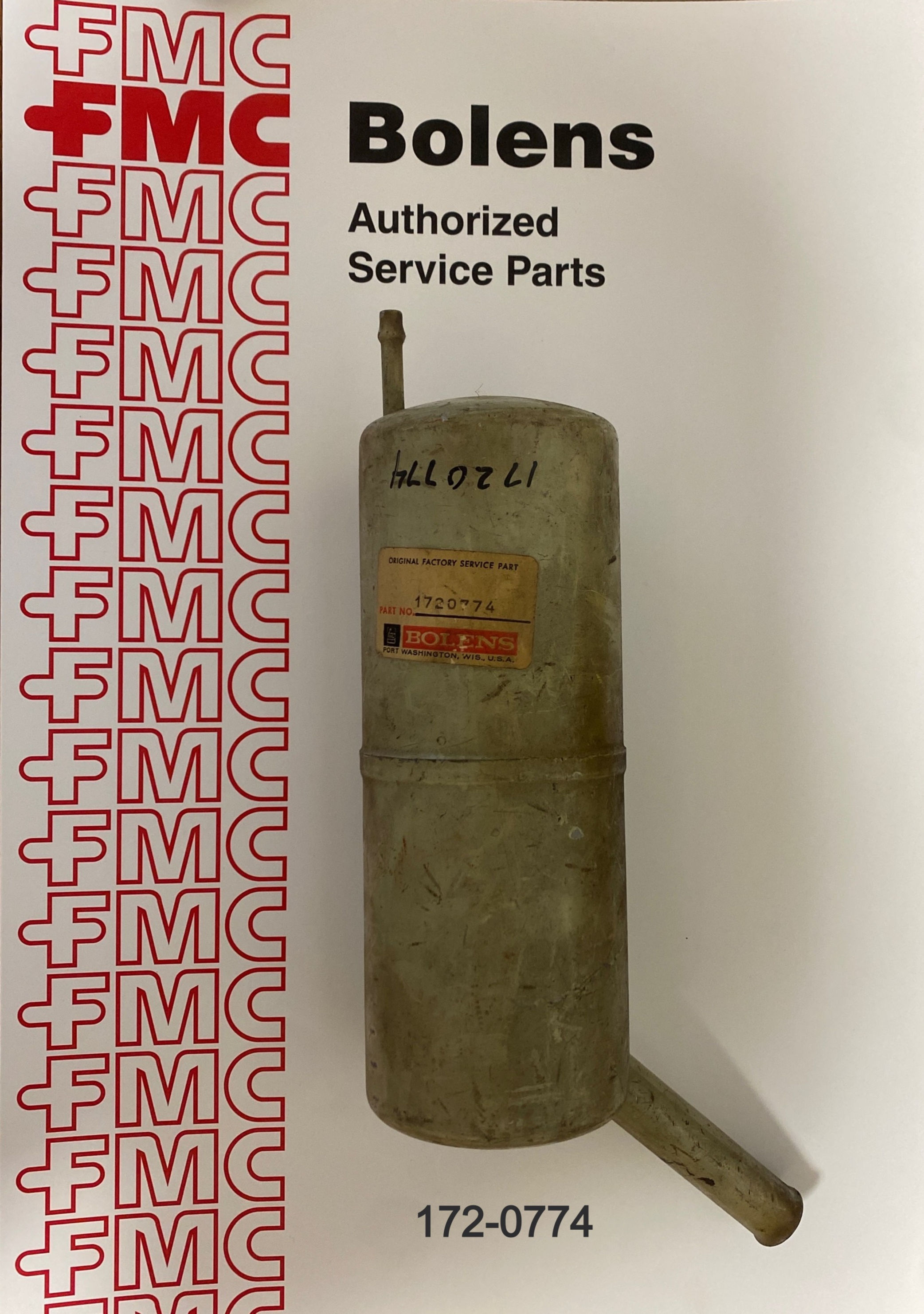 172-0774 Bolens Tank