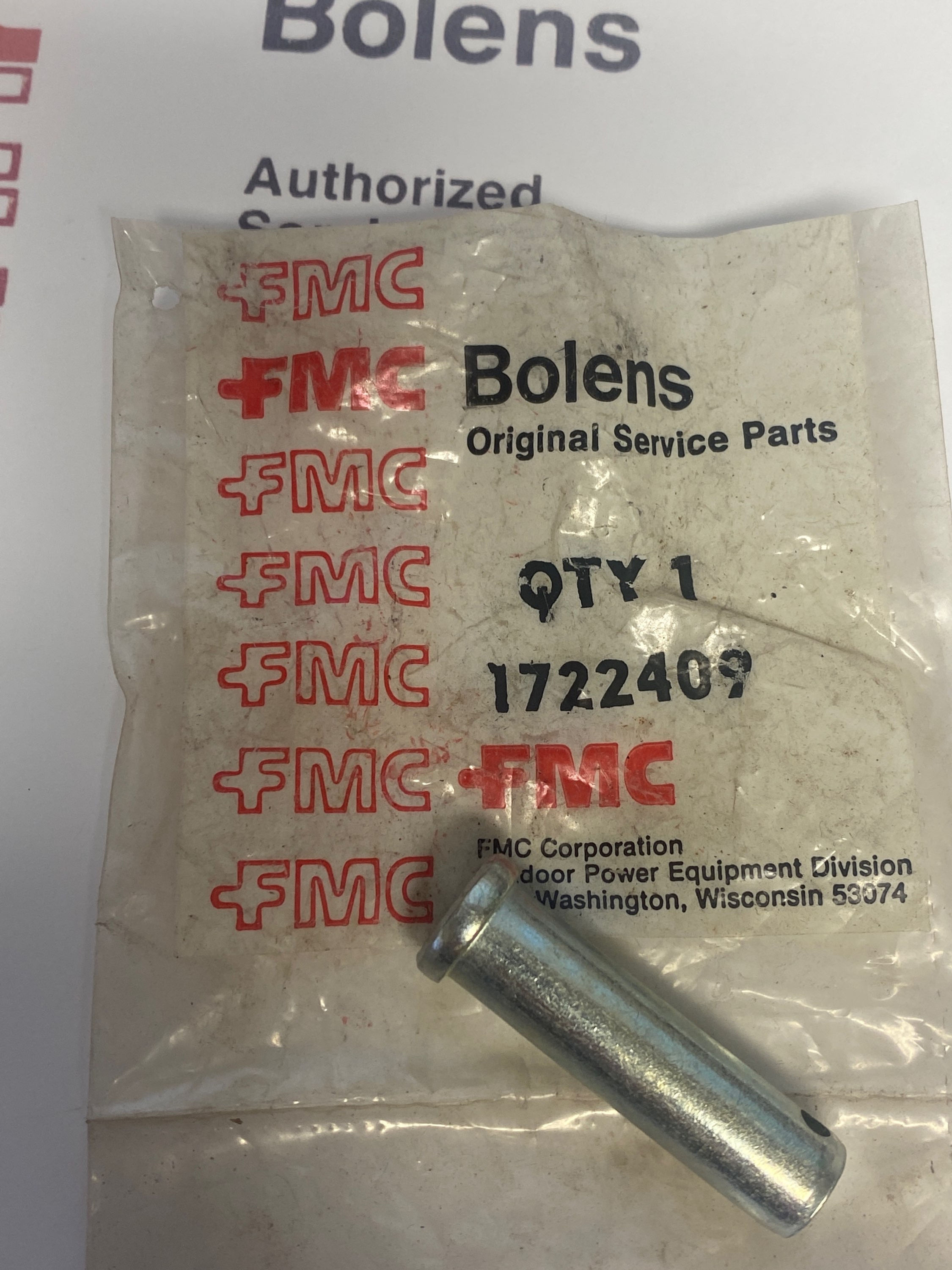 172-2409 Bolens Clevis Pin