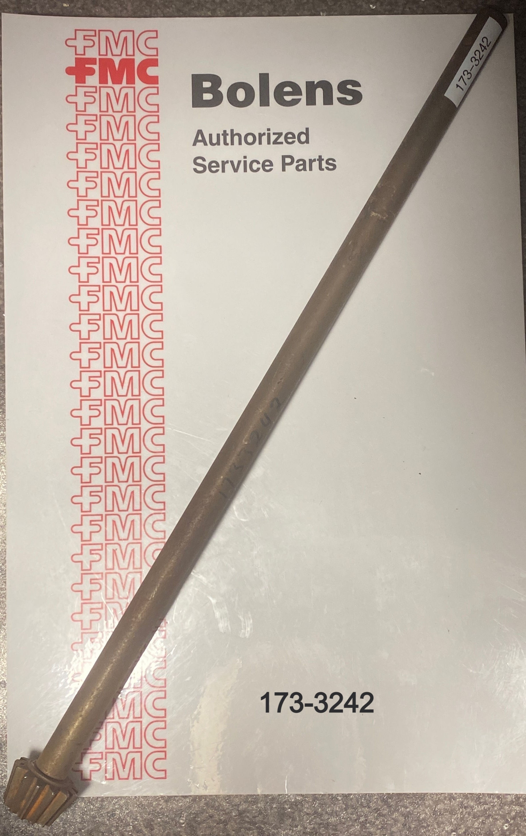 173-3242 Bolens Steering Shaft