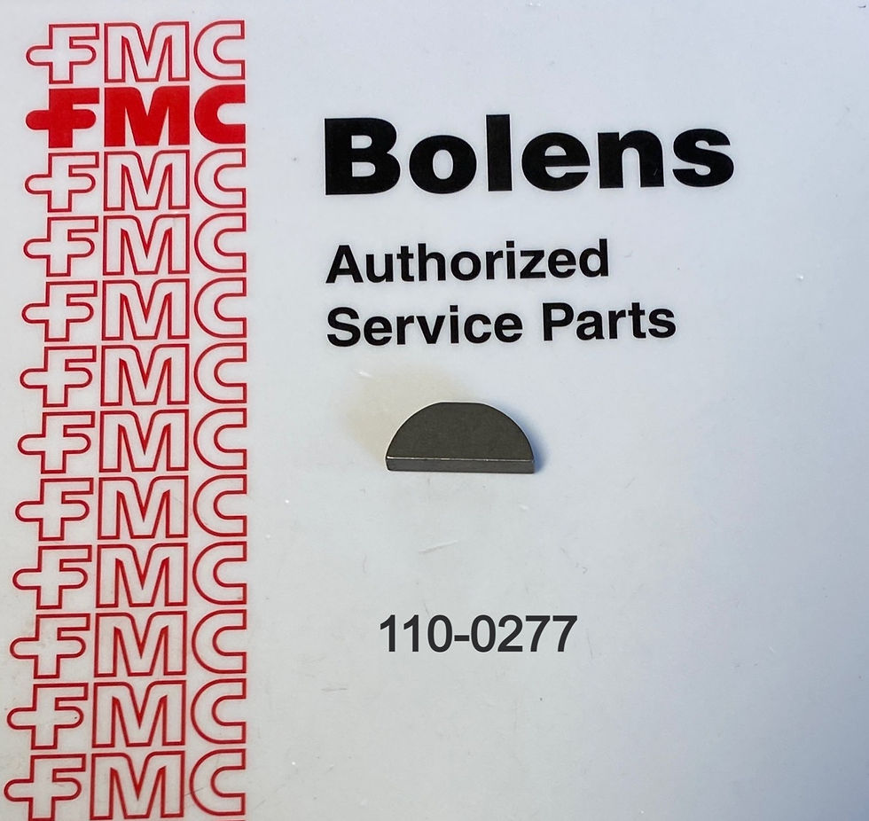 110-0277 Bolens Woodruff Key