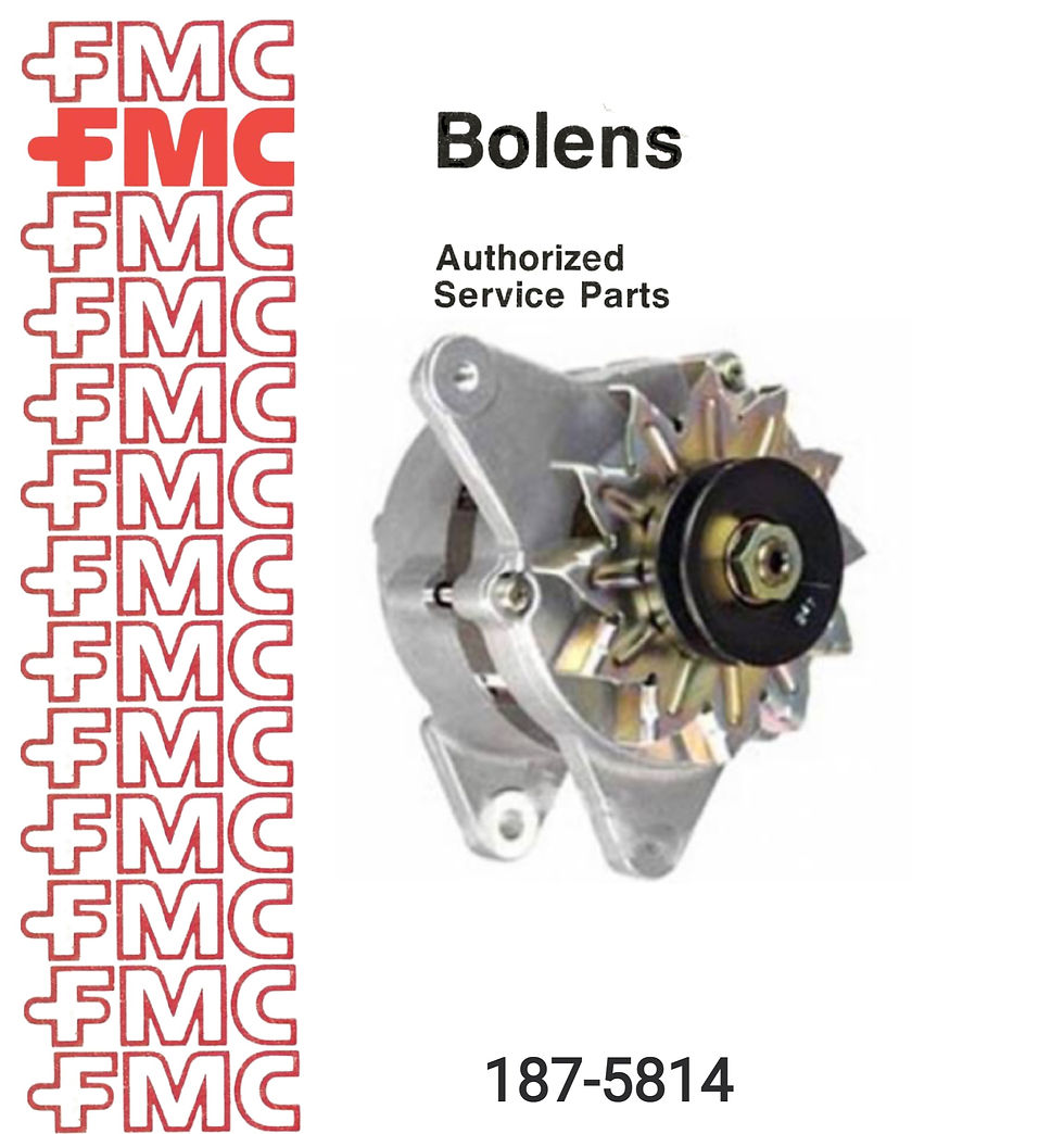 187-5814 Bolens Alternator