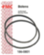 186-0801 Bolens Iseki PTO Belt (Set of 2)