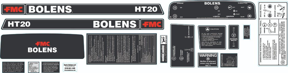 HT-20 FMC Decal Set