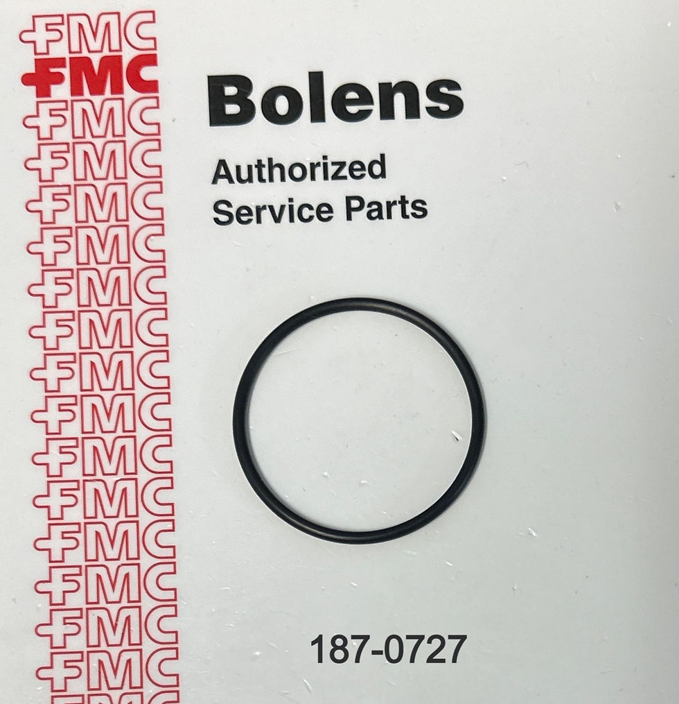 186-0727 Bolens O-Ring