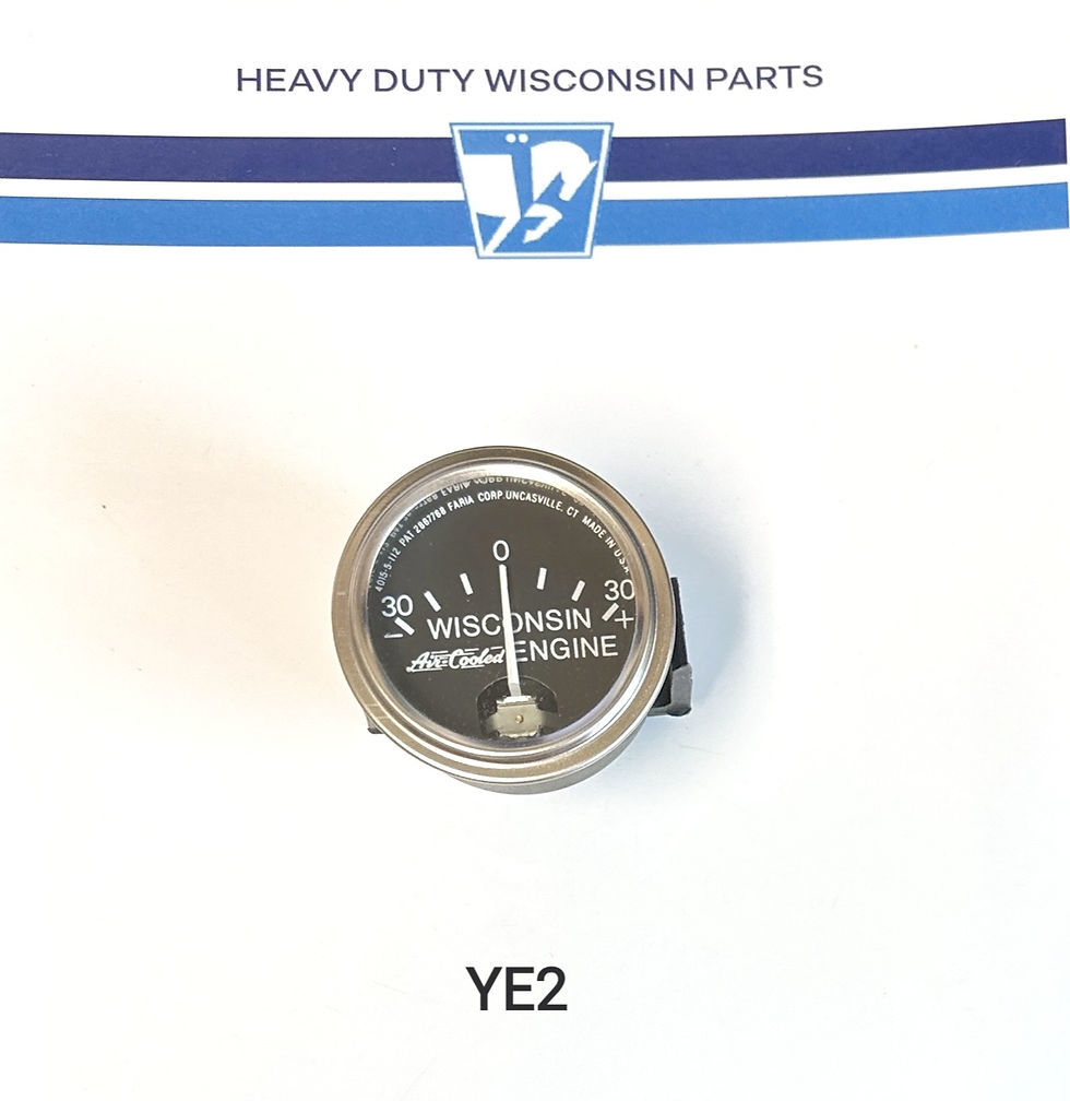 YE2 Wisconsin Engine Ammeter