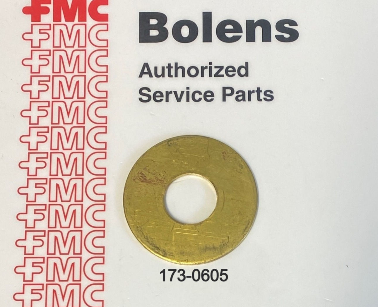 173-0605 Bolens Brass Washer