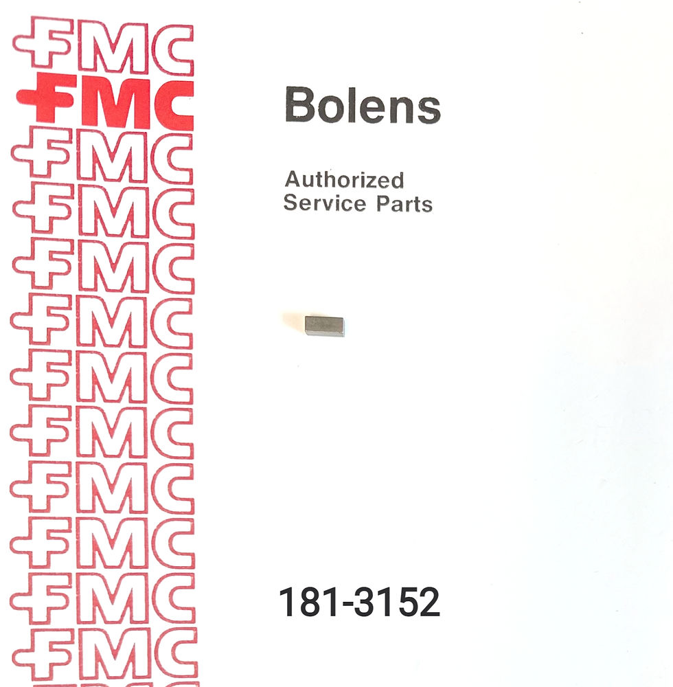 181-3152 Bolens Woodruff Key