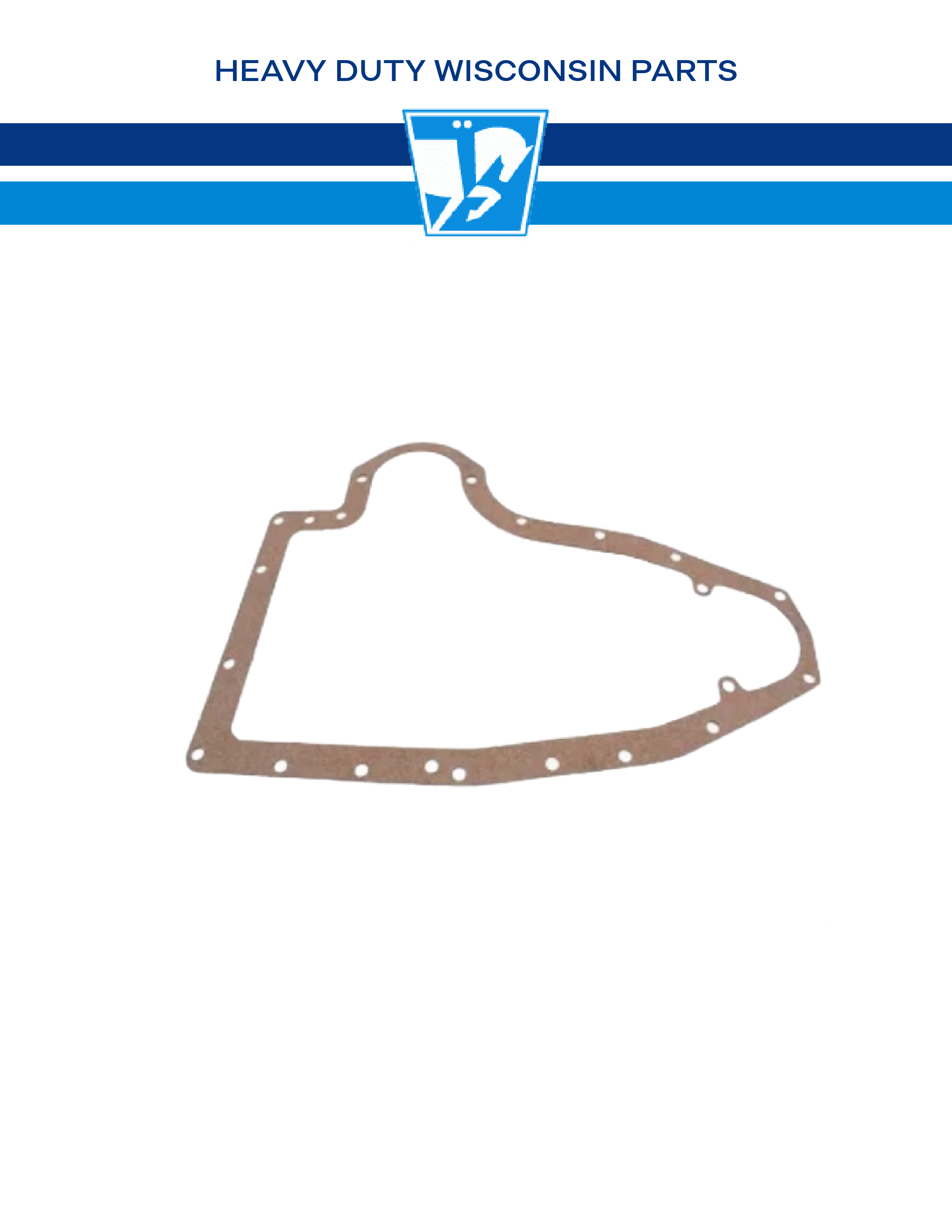 QD634 Wisconsin Engine Gasket