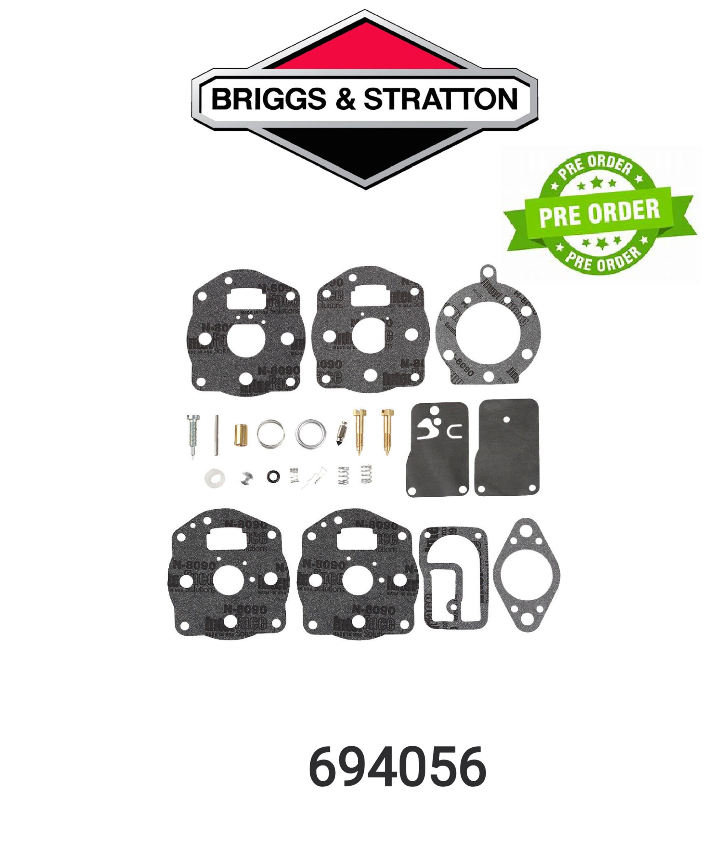 694056 Briggs & Stratton Carb Kit 491539