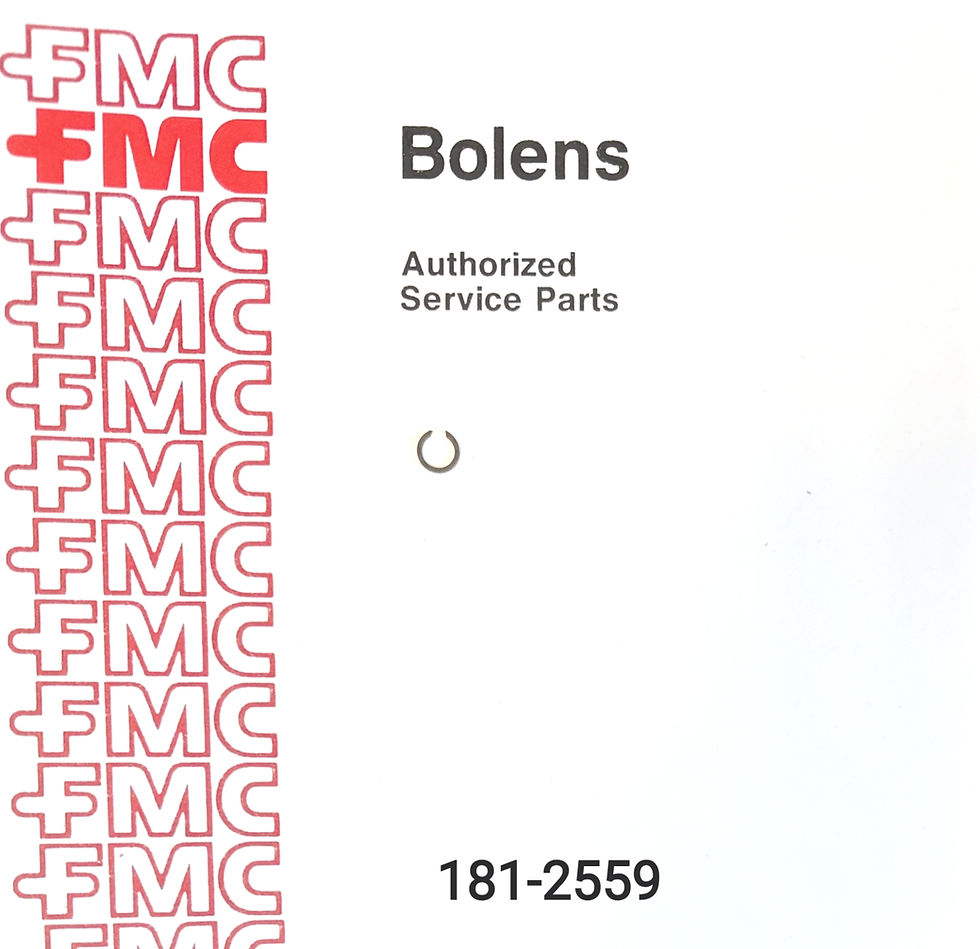 181-2559 Bolens Retainer Ring