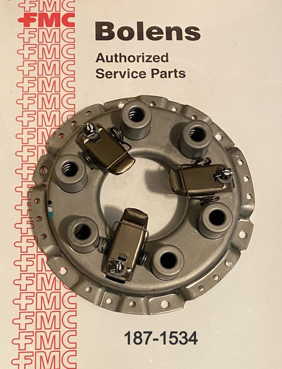 187-1534 Bolens Clutch & Pressure Plate Assembly